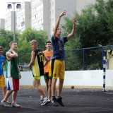 Соревнования среди юношей и девушек в рамках "Всероссийского дня дворового спорта"